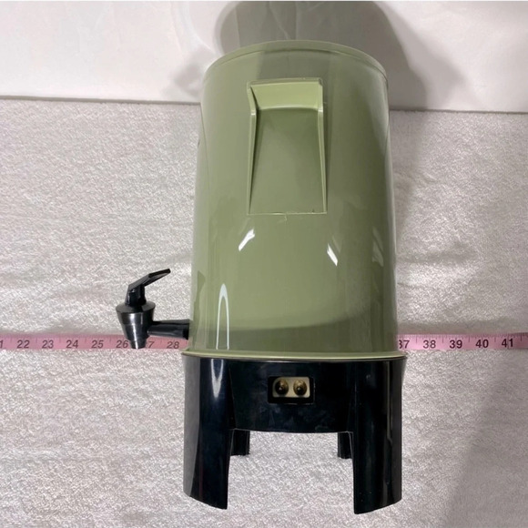 Vintage Regal Avocado Green Poly Perk Automatic Electric Coffee Maker 10-20 Cup - Picture 14 of 14